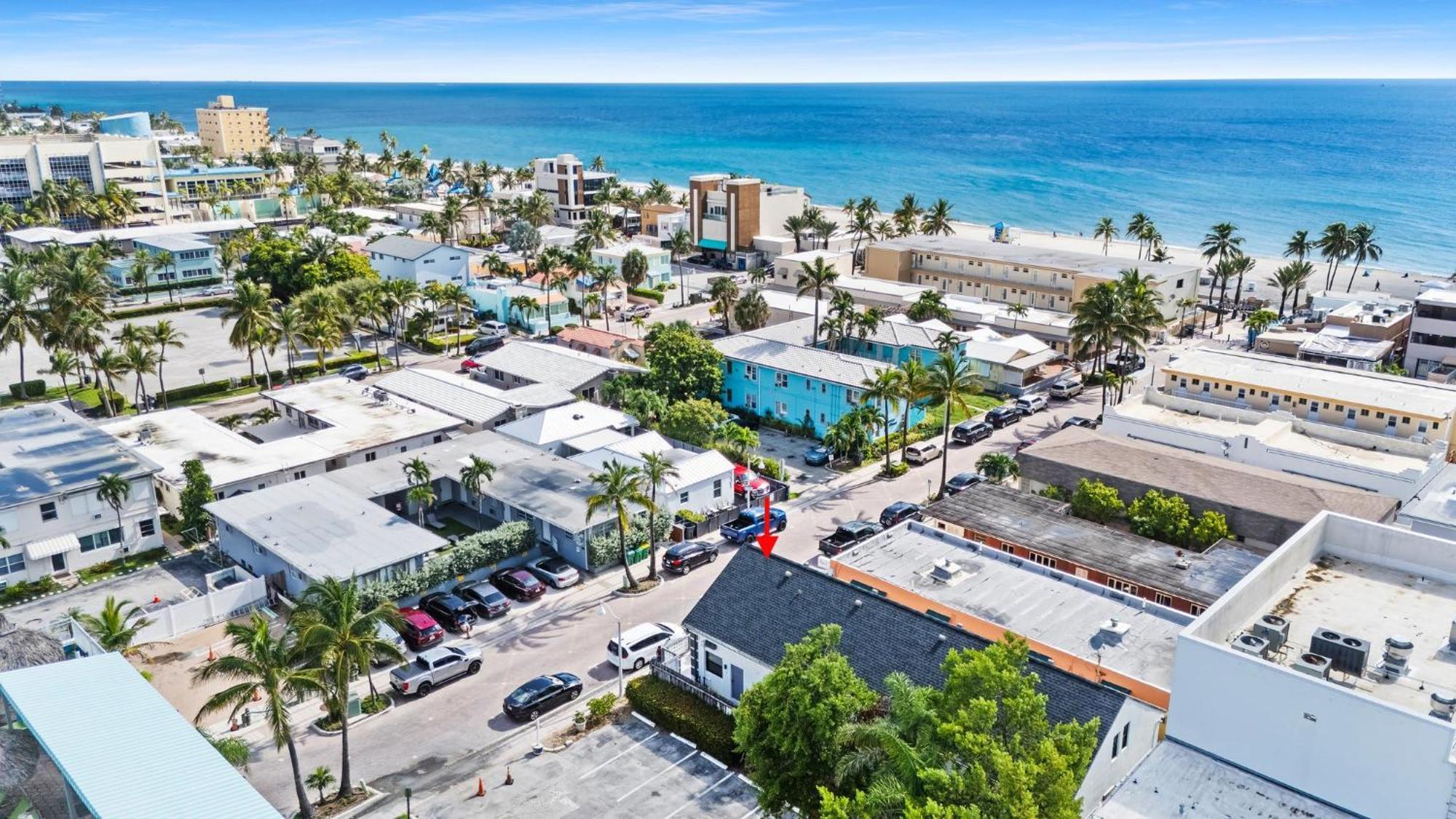 Oceanside Boutique Loft Apt Cozy Beach Unit # 7 Hollywood Exteriör bild