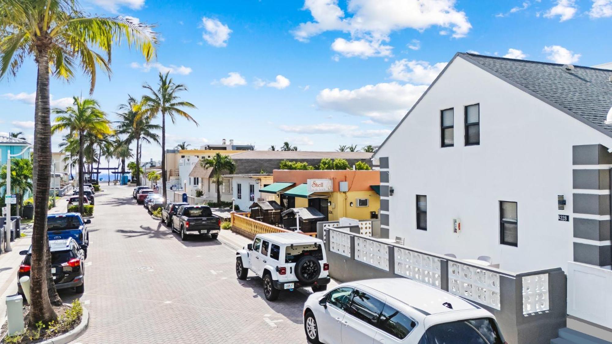 Oceanside Boutique Loft Apt Cozy Beach Unit # 7 Hollywood Exteriör bild
